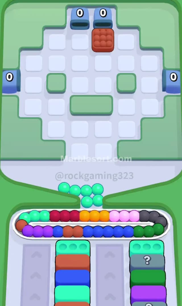 Marble Sort Level 258 Solution 3