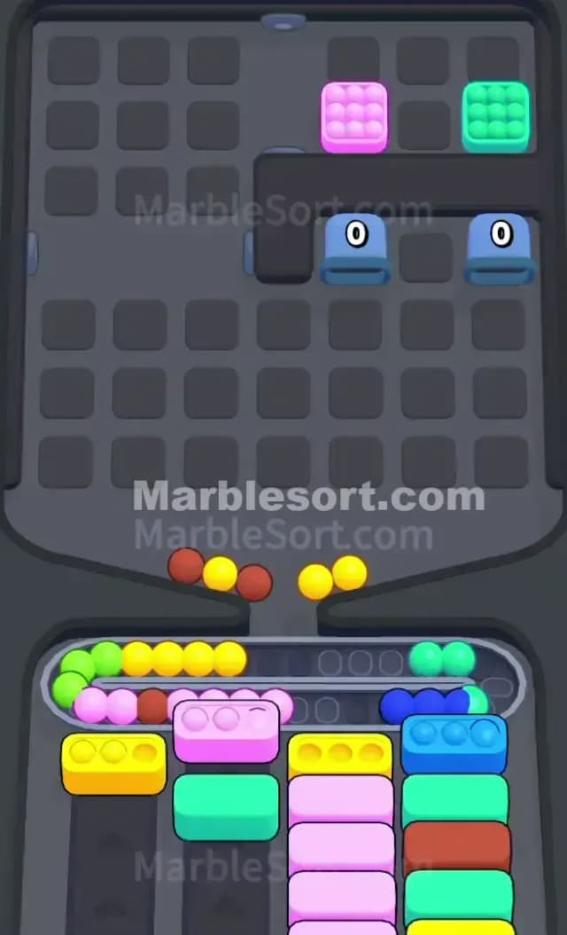 Marble Sort Level 750 Solution 3