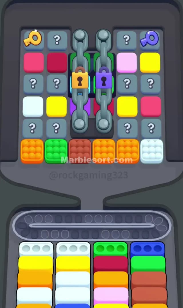 Marble Sort Level 184 Gameplay