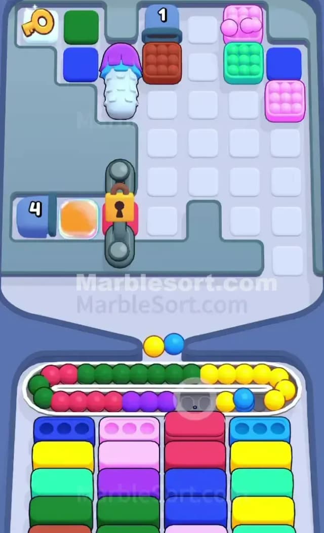 Marble Sort Level 773 Solution 2