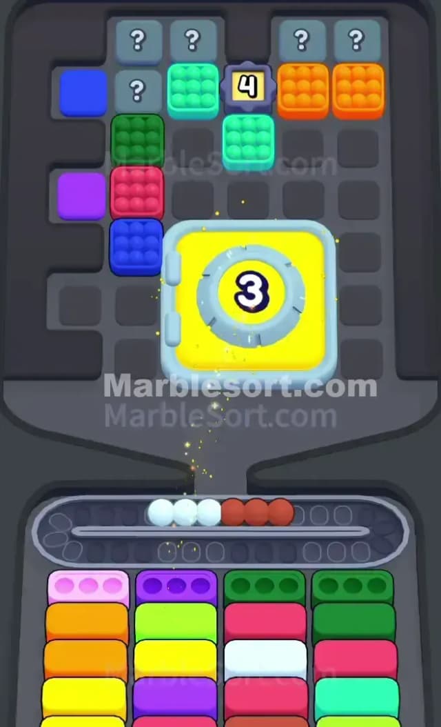 Marble Sort Level 317 Solution 1