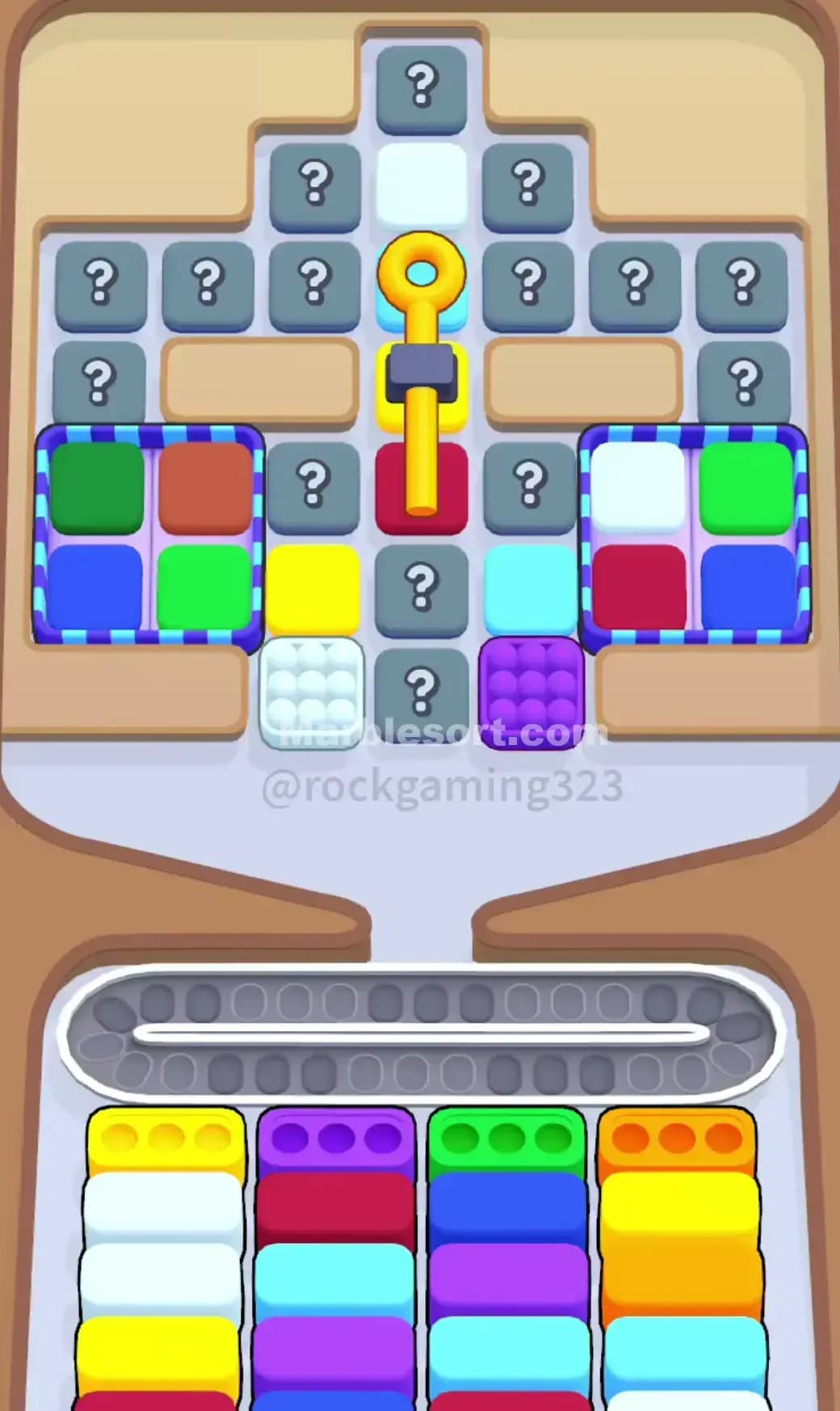 Marble Sort Level 283 Screenshot