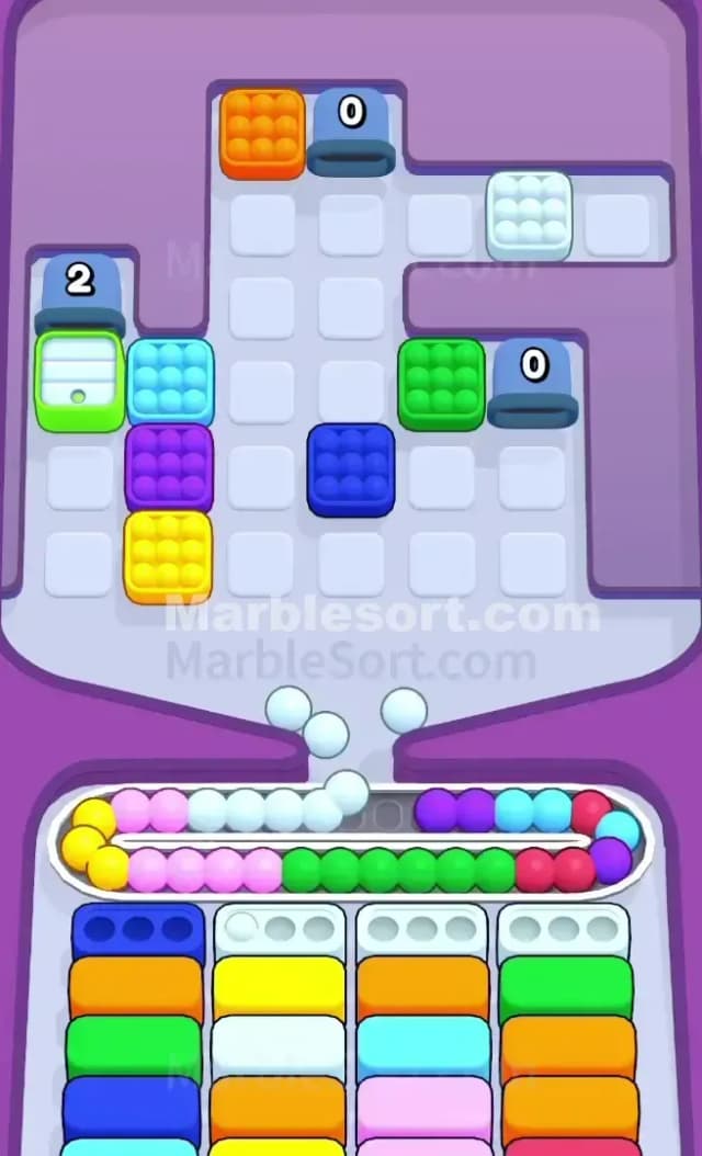 Marble Sort Level 706 Solution 2