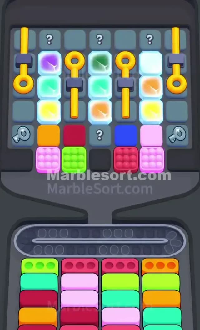 Marble Sort Level 434 Gameplay