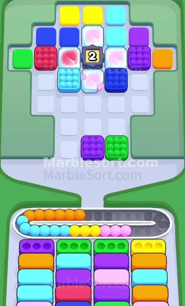 Marble Sort Level 795 Solution 1