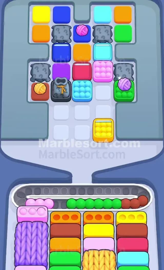 Marble Sort Level 695 Solution 1