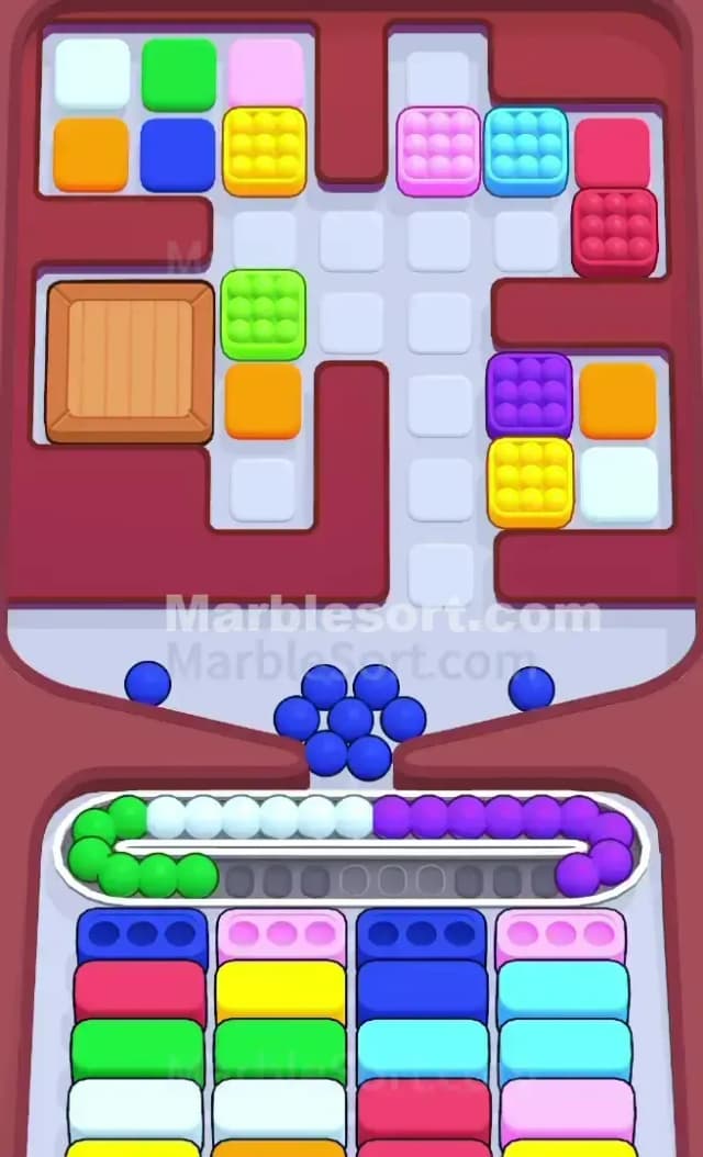 Marble Sort Level 378 Solution 1
