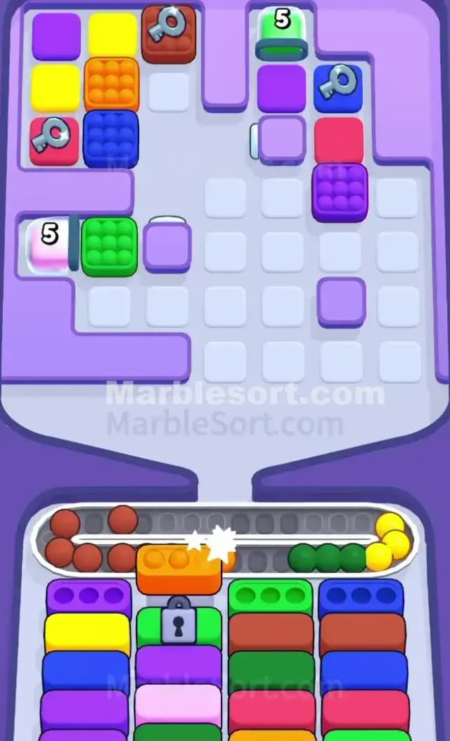 Marble Sort Level 756 Solution 1