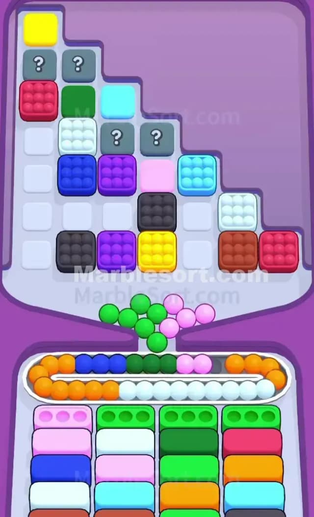 Marble Sort Level 328 Solution 1