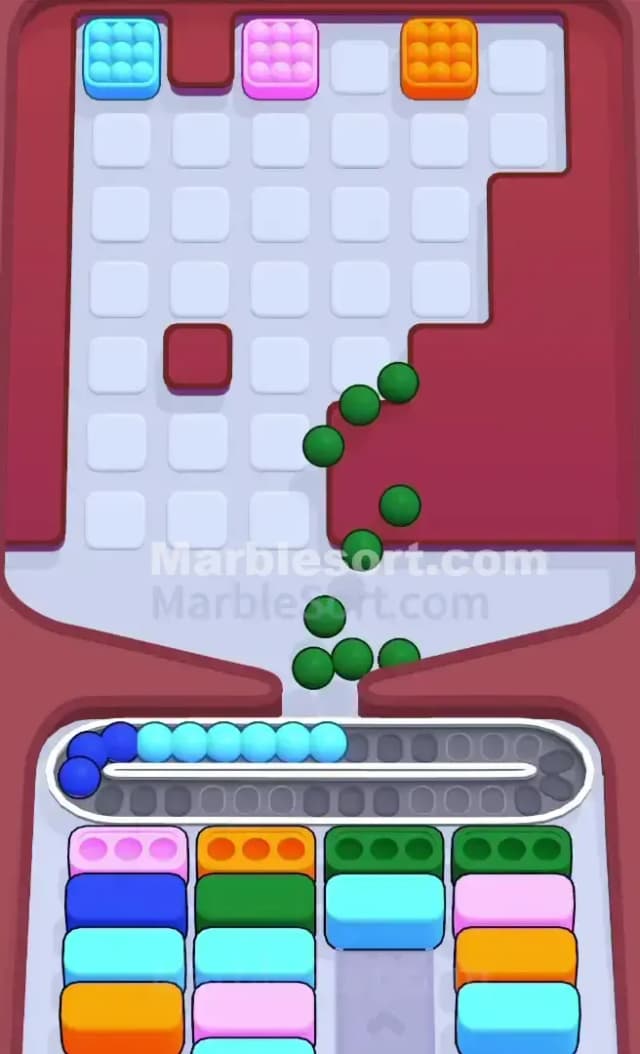 Marble Sort Level 225 Solution 3