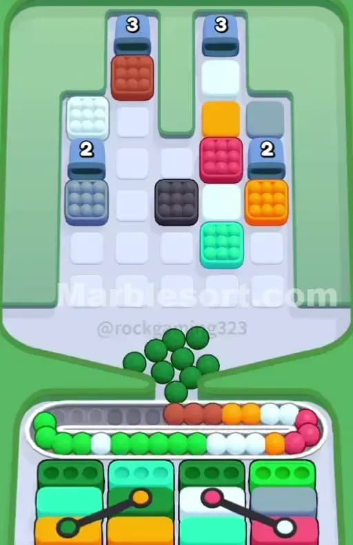 Marble Sort Level 333 Solution 1
