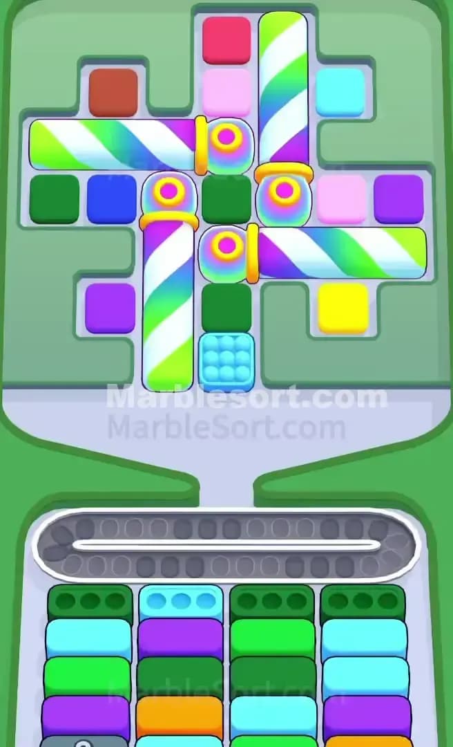 Marble Sort Level 802 Screenshot