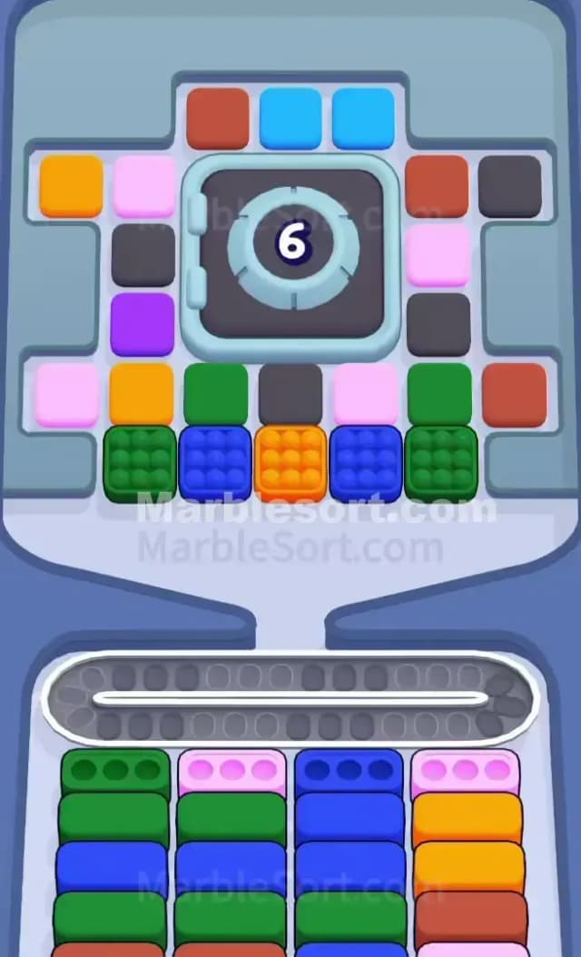 Marble Sort Level 771 Gameplay